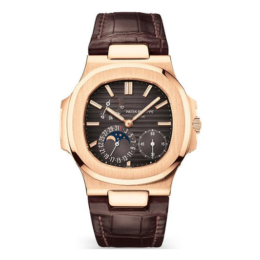 Patek Philippe | Nautilus Black Brown Dial - Free & Fast UAE Shipping