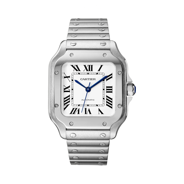 Cartier Watch | Santos de Cartier Stainless Steel Silvered