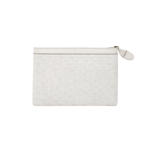 Goyard Pouch | Senat MM White - View 1