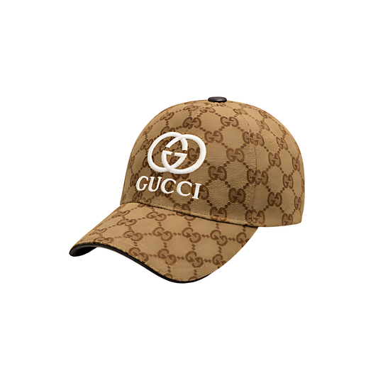 Gucci GG Canvas Logo - Brown - View 1