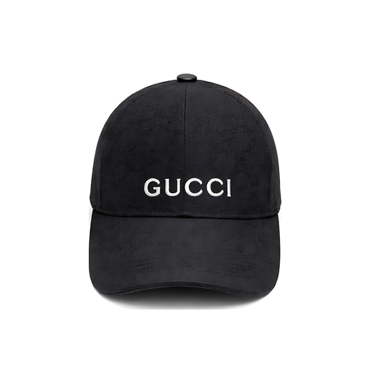 Gucci Logo Cap - Black - View 1