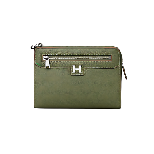 Hermes Bag | Olive Green Leather - View 2