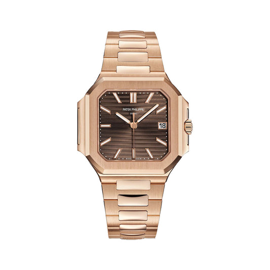 Patek Philippe | Cubitus Rose Gold Brown Dial - Free & Fast UAE Shipping