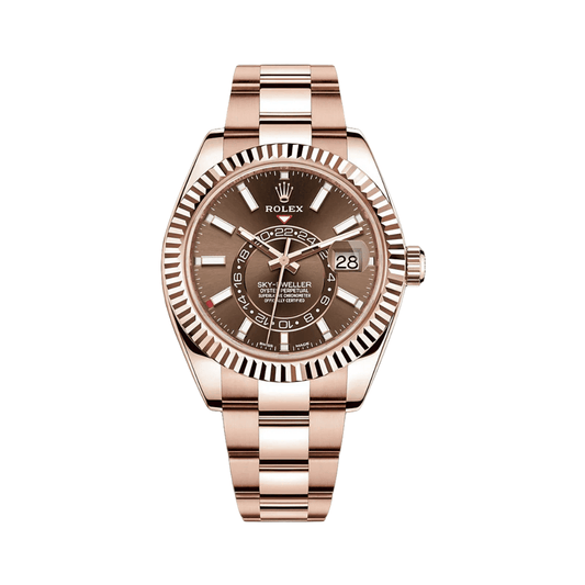 Rolex | Everose Chocolate Index Dial - Free & Fast UAE Shipping