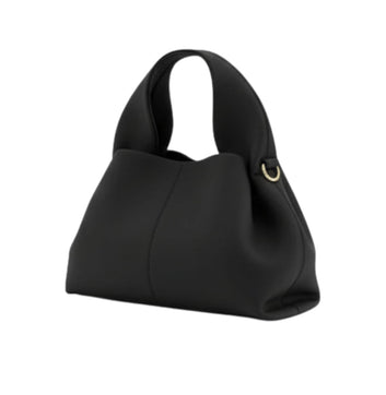 Polène | Numéro Dix Bag In Smooth Black Leather - Free & Fast UAE Shipping