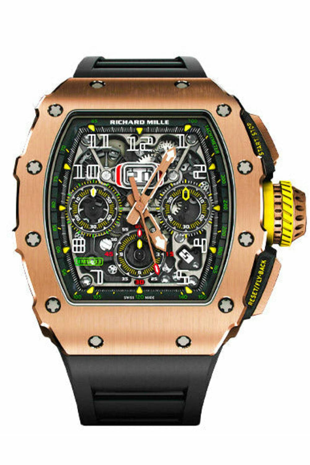 Richard Mille | RM 11-03 Full Rose Gold - Free & Fast UAE Shipping